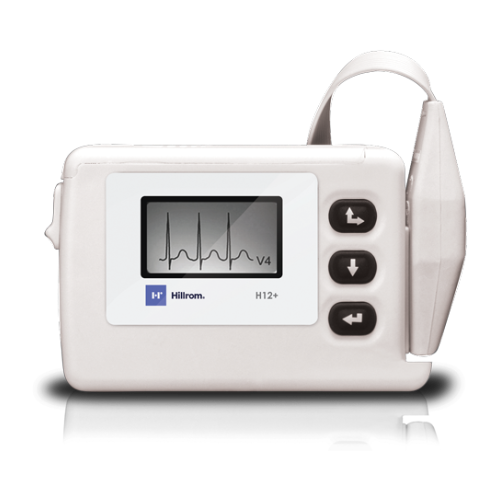 A product image of the H12 Digital Holter Recorder.