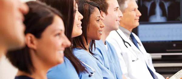 Group of physicians in a meeting room