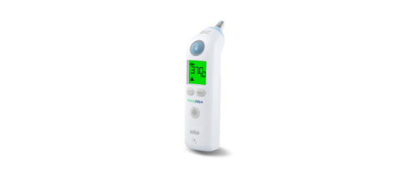 A product image of the Braun Thermoscan.