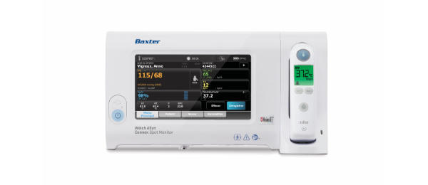 A product image of the Connex Spot Monitor.