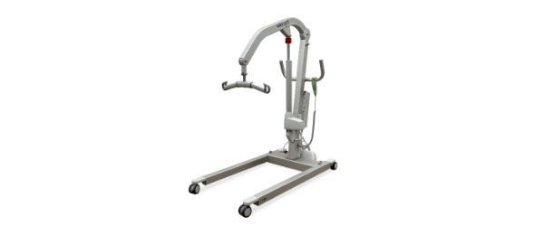 A product image for the mobile patient lifts.