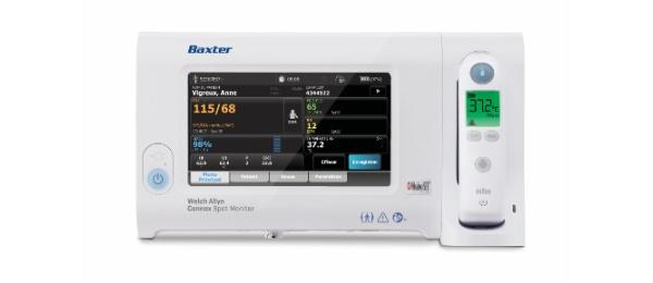 A product image of the Connex Spot Monitor.